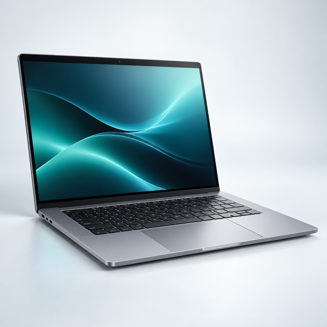 Modern business laptop