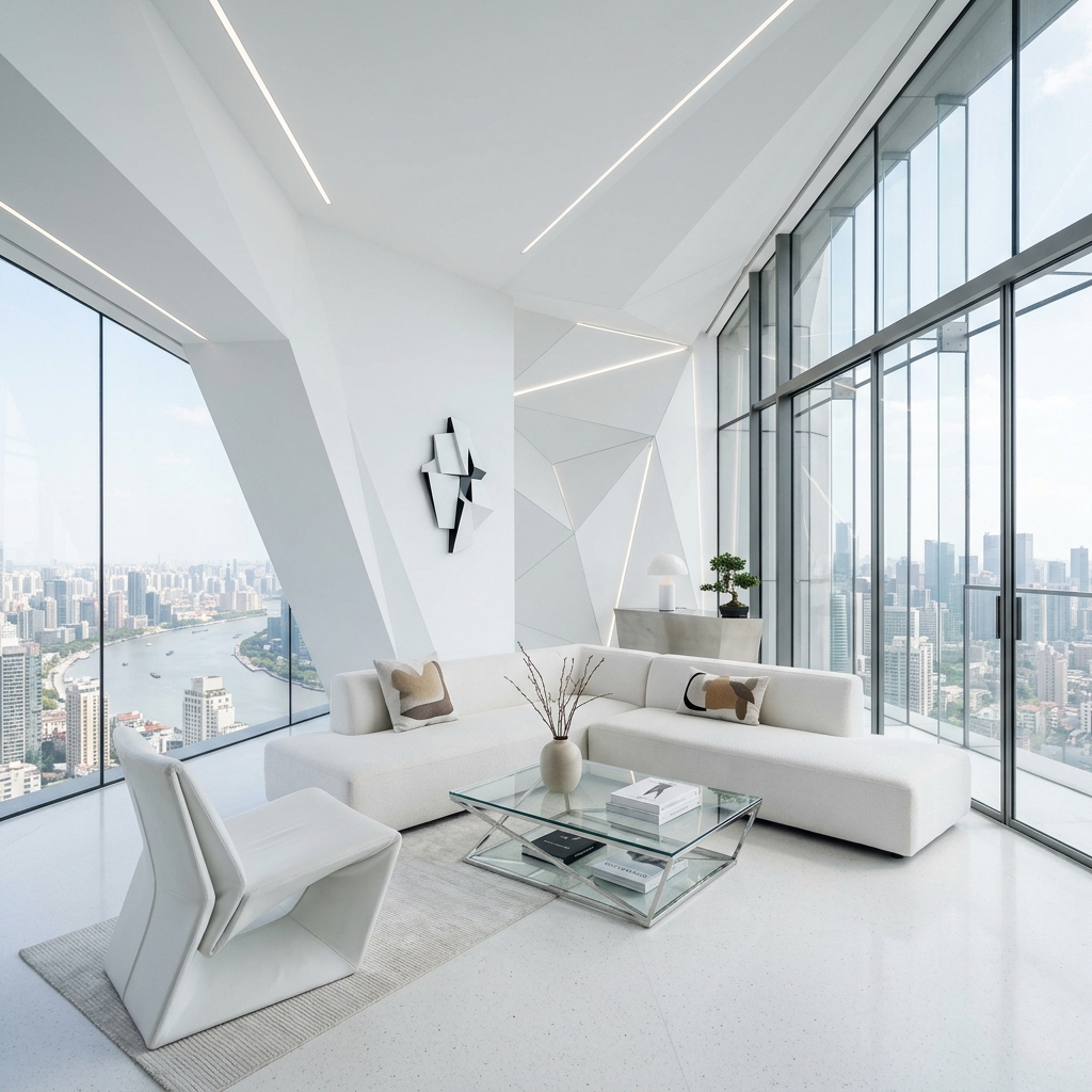Futuristic Living Room